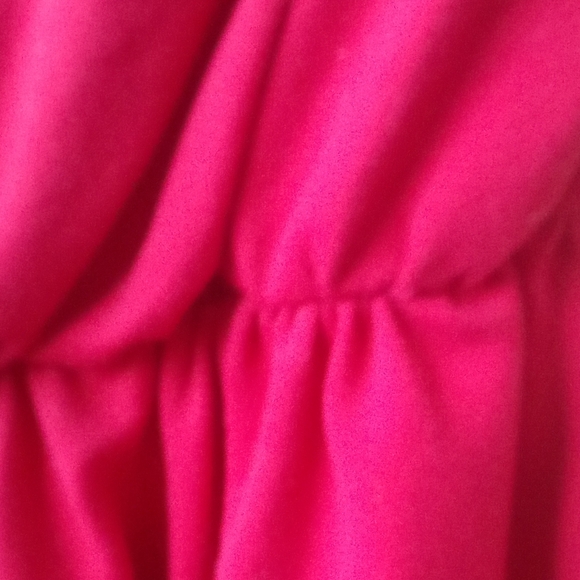 Rio Euro Summer Strapless Blouson Tube Romper Perfect Red Strapless XS - Picture 9 of 15